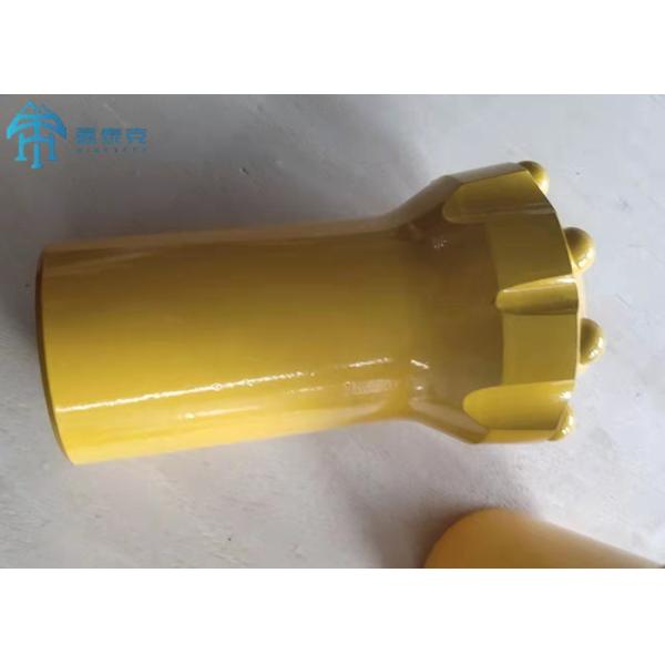 76mm T38 T45 R32 Thread Button Bit with High Strength Alloy Steel and Spherical Ballistic Buttons for Mining and Quarrying