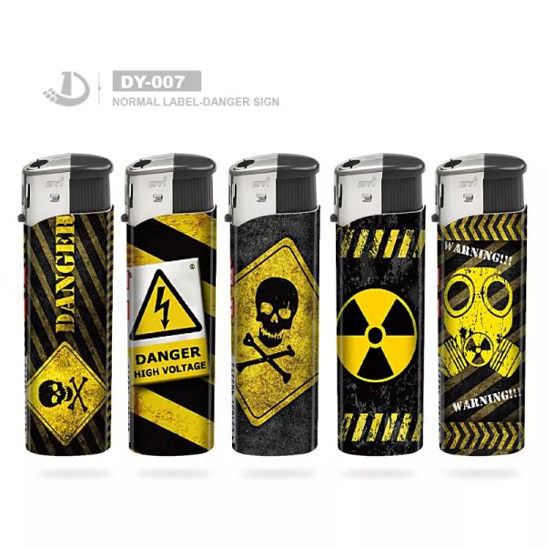 Various Labels DY-007 Euro Standard Electronic Lighter