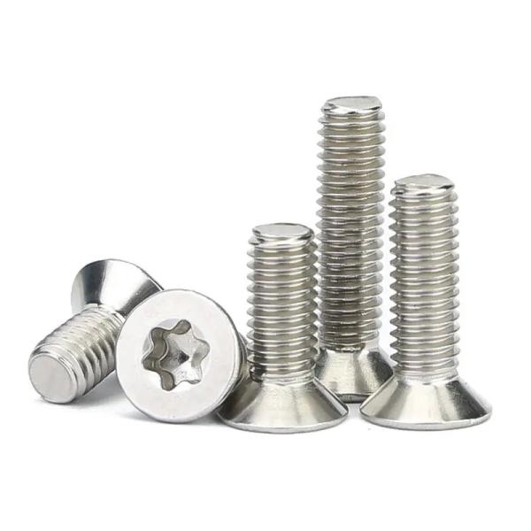 Stainless Steel Flat Head Din 965 Socket Screw Cross Recessed Countersunk Head Screw Metal Fastener