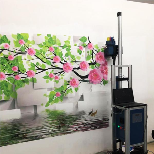 3D 5D 720X1080DPI 120w 12㎡/h Vertical Wall Inkjet Printer