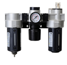 Material de fundición a presión a troquel del cuerpo del aluminio del equipo de la preparación del aire con el palero auto