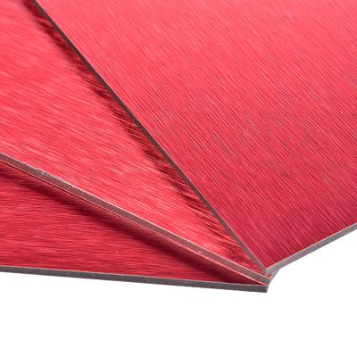 1220mm escovou o impacto composto de alumínio do painel resistente à corrosão