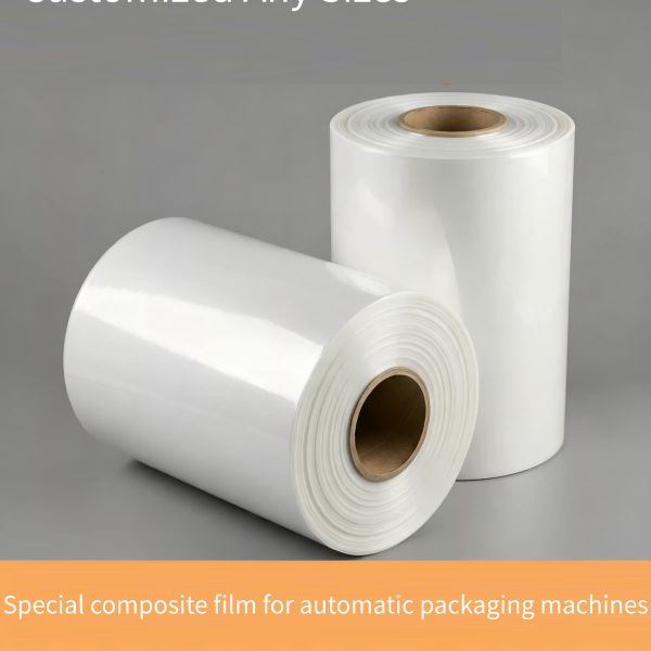 Custom Laminated LDPE Rollstock Film | Food Grade High Barrier Packaging Film for Automatic Sauce & Powder Vertical Packing Machine