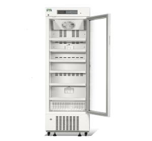 Air-Cooling System 2~8 Degree +315L Glass Door Pharmacy and Medical Refrigerator