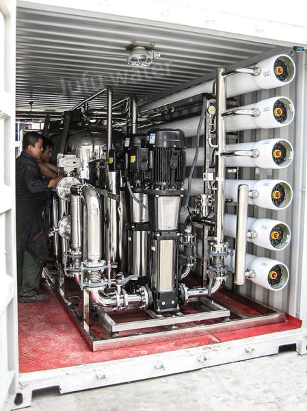 1TPH Containerized a planta de tratamento da água