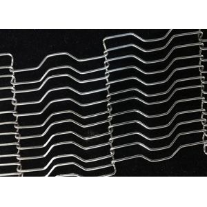 Stainless Steel Flat Flex Wire Mesh Conveyor Belt For Drying And Cooling