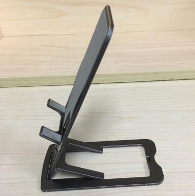 Custom CNC Lathe Machining Metal Laptop Stand Aluminum Cell Phone Stand 3.0mm