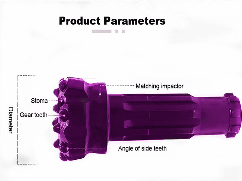 DTH Hammers and Bits 8Inch Button Drilling Bit High Performance Mining Drill Bits