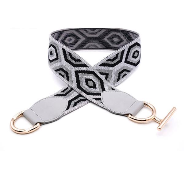 Lady Dress Fabric Woven Belt