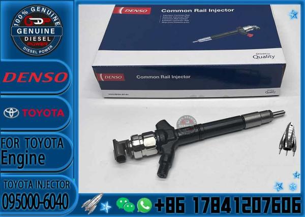 Diesel Fuel Injector 095000-6040 23670-0R020 095000-6230 23670-09140 Avensis 2AD-FTV Truck Engine Parts