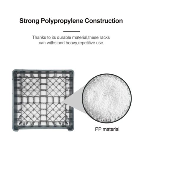 Multifunction Kitchen Dishwasher Parts Plastic Dishwasher Flatware Rack ROHS