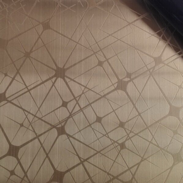 The Big5 Mirror Polish Etched Stainless Steel Home Decorative From China Supplier