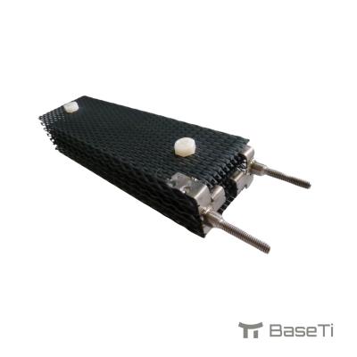 Customized Commercial  Titanium Anode  Titanium Electrode For Sodium Hypochlorite Generator