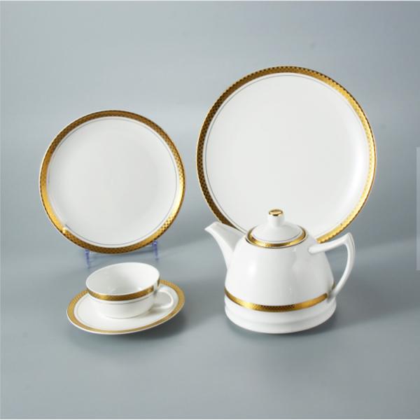 Porcelain Gold Party Wedding  8.25