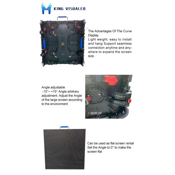 Flexible P4 P5 Indoor Full Color Led Display Panel P2 P3 P4 P2.9 1/16 Scan