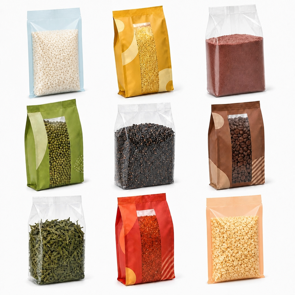 Automatic Bag Packing Machine For Rice Sugar Salt Flour Bags