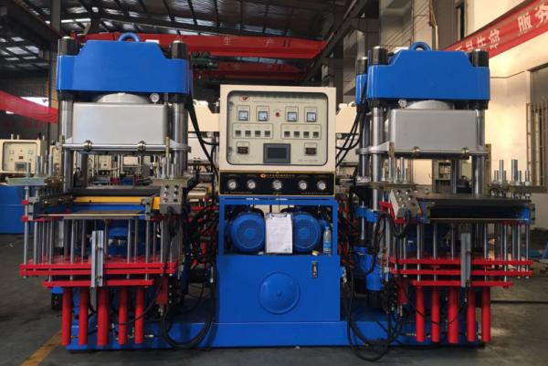 PLC Control Rubber Injection Moulding Machine Vacuum Vulcanization Production O Ring