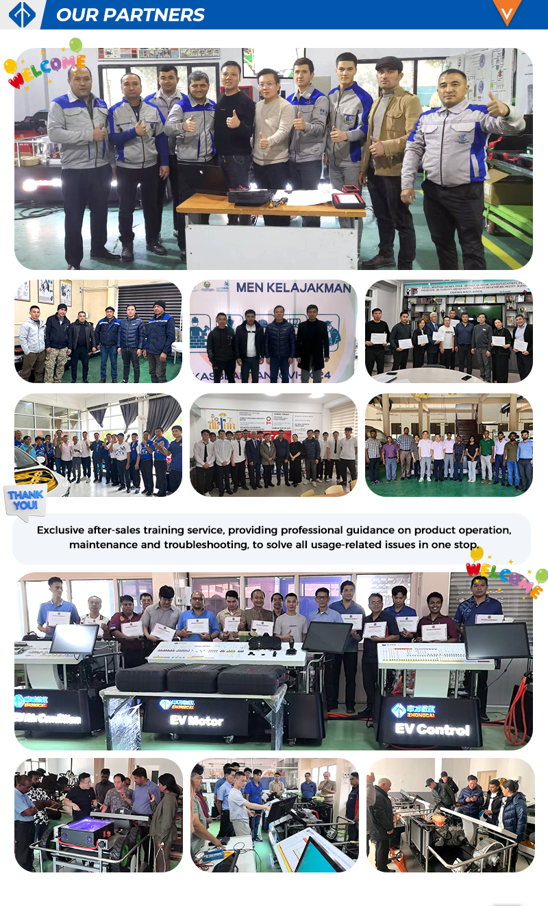 Automotive Training Equipment Electrical Lighting System Trainer Board for School Teaching Use