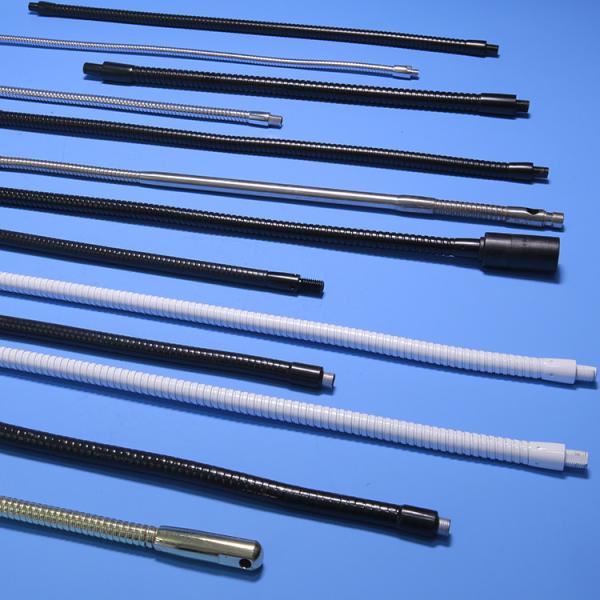 Custom Metal Gooseneck Tube Plating USB Light Bendable Steel Tubing 10mm