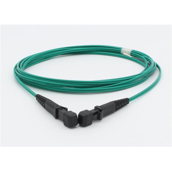 OM1 5M 62.5 / 125μm 2.0mm Simplex MTRJ - MTRJ Fibre Optic Patch Cord With PVC Green Jacket