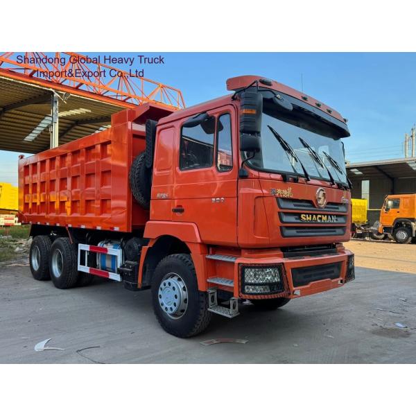 Good Condition 10 Wheeler Manual Diesel Shacman F3000 Dump Truck for Zimbabwe Market