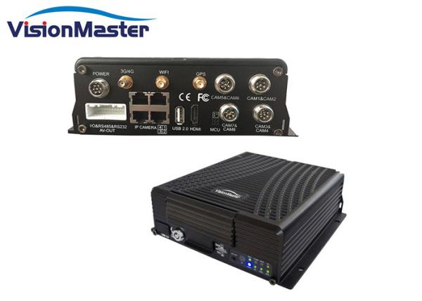 4 IP Camera Full Hd Car Dvr 1080p GPS WIFI 3G Recorder Video H.264 8 Channel