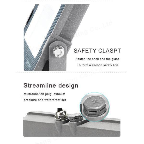 водоустойчивые на открытом воздухе света приведенные потока 20W анти- ослепляют оптически люмен света потока высокий