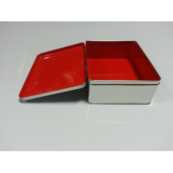 Питание контейнеров олова квадрата прямоугольника металла может для кальция