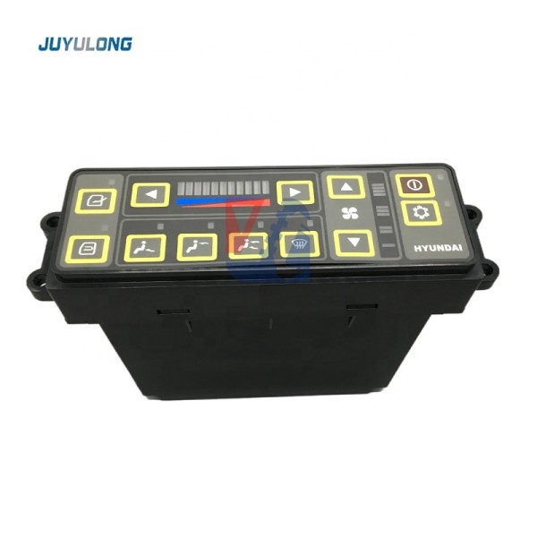 JUYULONG air Conditioning Controller Panel Switch for Hyundai R80/200/225/265/305/335-7-9 Excavator Construction Machinery Parts
