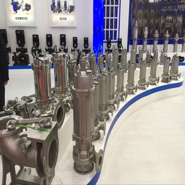 Centrifugal Stainless Steel Submersible Pump 7M-60M Head 380V Copper Wire Motor