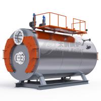Température 85-115C Chaudière à eau chaude au gaz Q235B pour le carburant à huile légère
