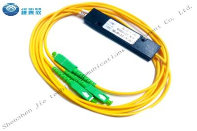 1x2 ABS do divisor 2.0mm 1m do acoplador ótico do SC APC 20/80 de G657A