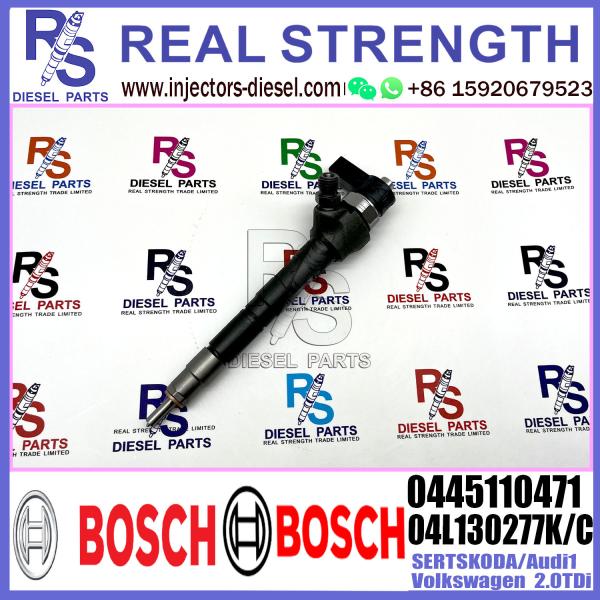Common Rail Fuel Diesel Injector 0445110471 04L130277K/C for SERT/SKODA/Audi/Volkswagen 2.0TDI/1.6TDi Engine