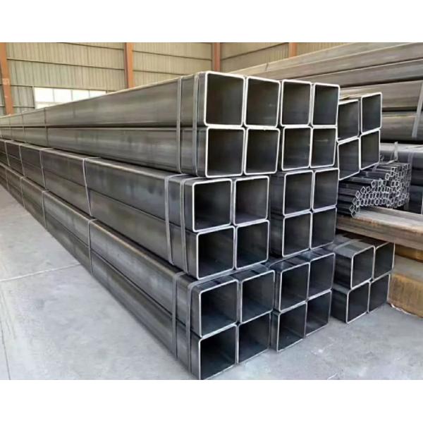 JIS Q235 Welded Square Steel Pipe Rectangular ERW MS Iron 1 - 10mm