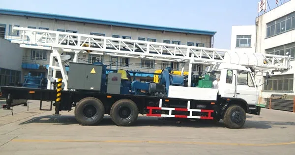 Truck Mounted Multifunctional Borewell Drilling Rig Water Well Drilling Machine
