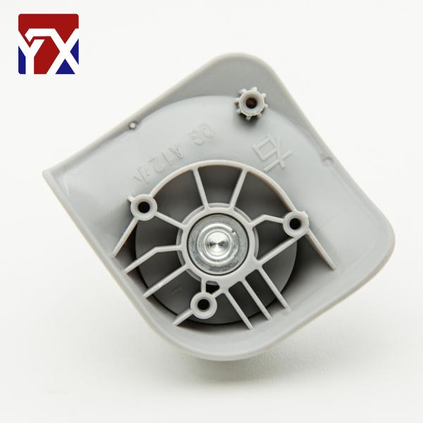 Newest customized Colorful rubber plastic 360 wheel trolley for luggage bag