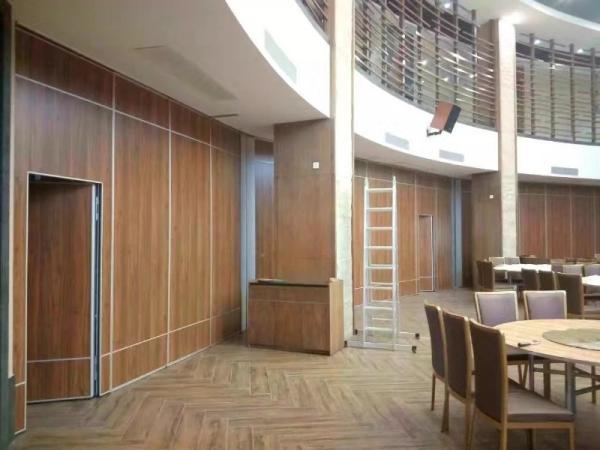 Ar - parede de separação de madeira interior dobrável da prova/divisor de sala móvel