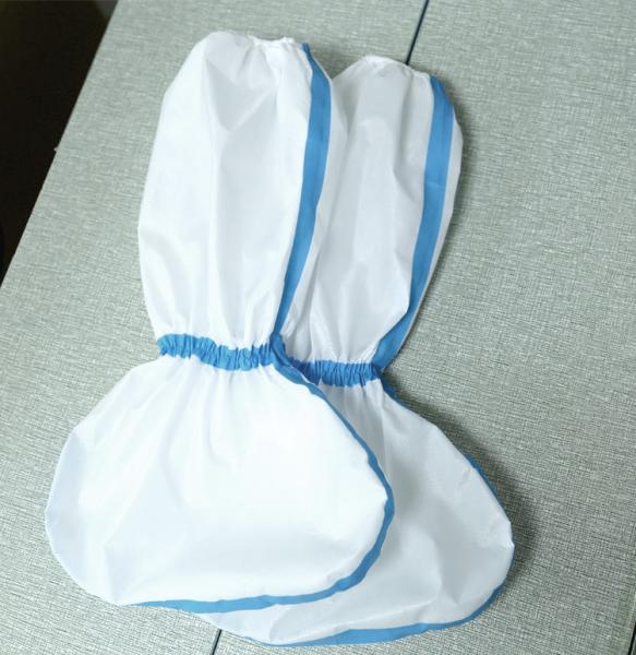Splash Blood Resistant Disposable Boot Cover Lamination Shoe Covers Non Sterile