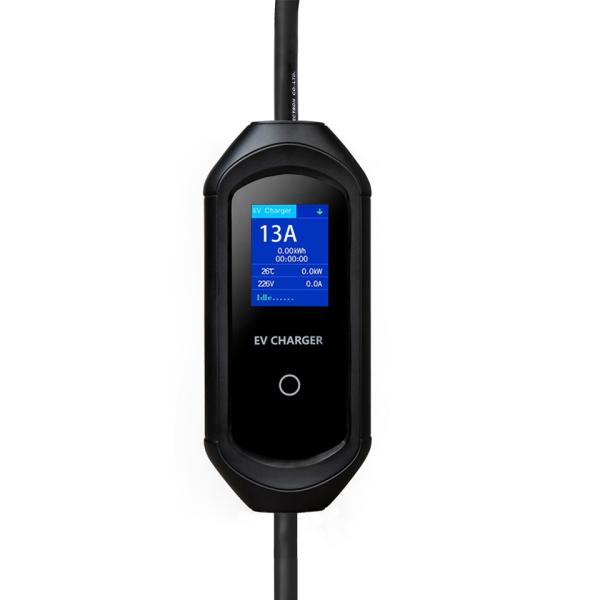 EVCOME Ev Charger Portable (220V 3.5KW 7KW) Max 16A Ajutable OEM ODM With SAE J1772  IEC 62196  GBT 20234