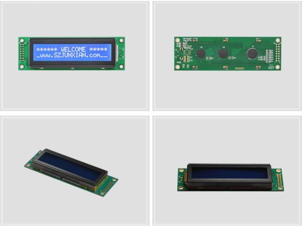 Custom 20x2 Character LCD Modules Blue Yellow Green Display With I2C/SPI/6800 LCD Interface