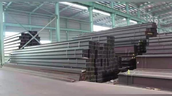 Feixe de aço suave 100*100*6*8 de SS400 H para a estrutura industrial petroquímica