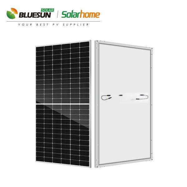 Bluesun 166mm Solar Panel 72 BLUESUN Mono 460W 455W 450W Solar Half Cells Perc Half Cell Panels