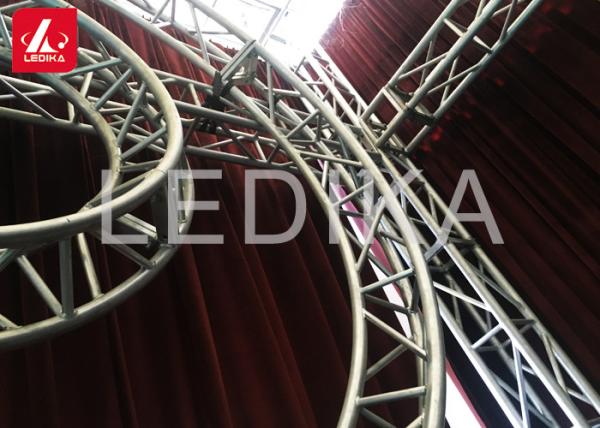 Screw Aluminum Square / circular Truss For Stage Performance / Wedding Party