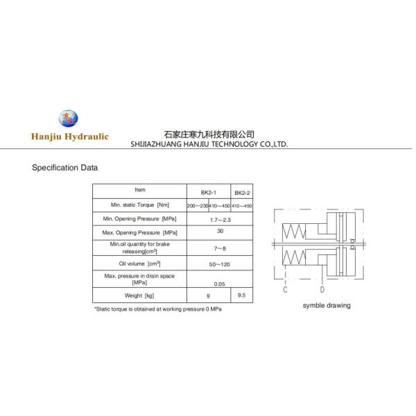 Мульти-диска тормоза гидравлические двигателей корабли БК2 ЛБ288 шоссе -