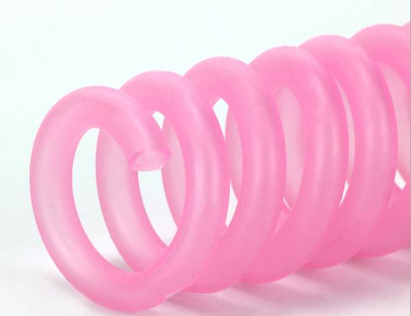 O tipo flexível superior médico da espiral da tubulação da borracha de silicone da categoria 100% personaliza