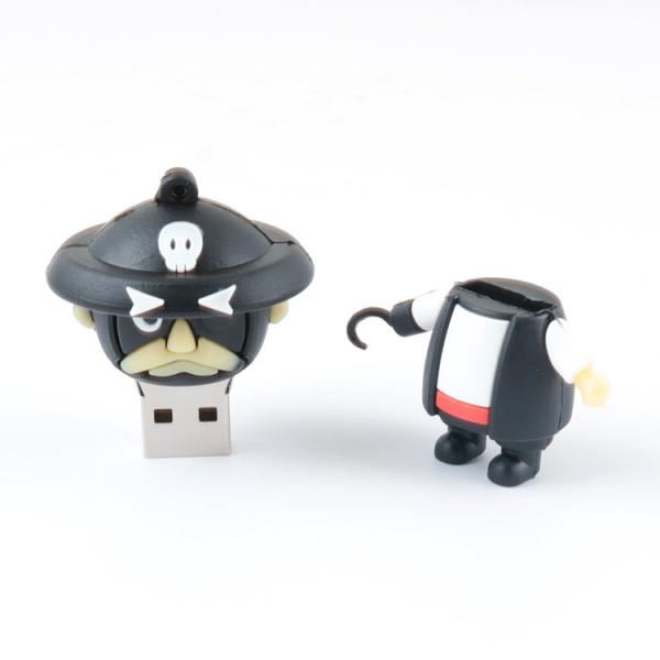 O Usb dado forma personalizado dos desenhos animados dos Cyclops pisca velocidade rápida do Usb 2,0 e 3,0 da movimentação