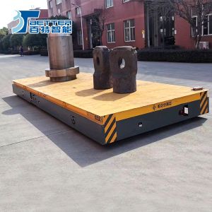 Chariot de transfert sans rail pour le transport de matériaux lourds dans les installations industrielles
