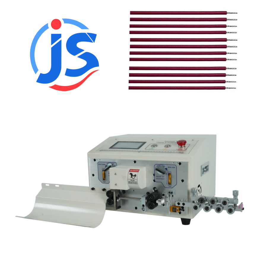High Speed 5000-10000PCS/H Automatic Cable Stripping Machine with 4.3 Inch Touch Screen and Hard Tungsten Steel Blade
