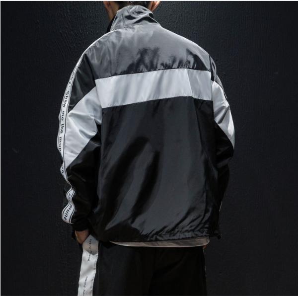 wholesale school jacket loose retro made embroidered mens sports uniform