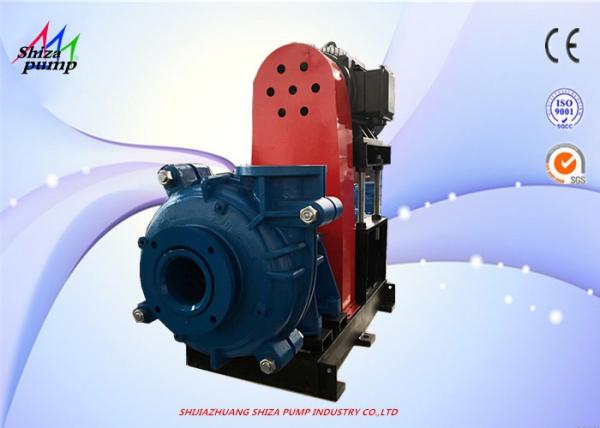 Sludge Transferring Centrifugal Water Pump  Rubber Lined For Industrial 6 Inch Inlet